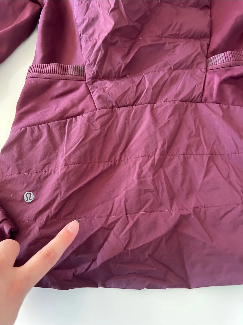 lululemon athletica hooded quilted
